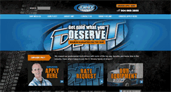 Desktop Screenshot of dmosleytrucking.com